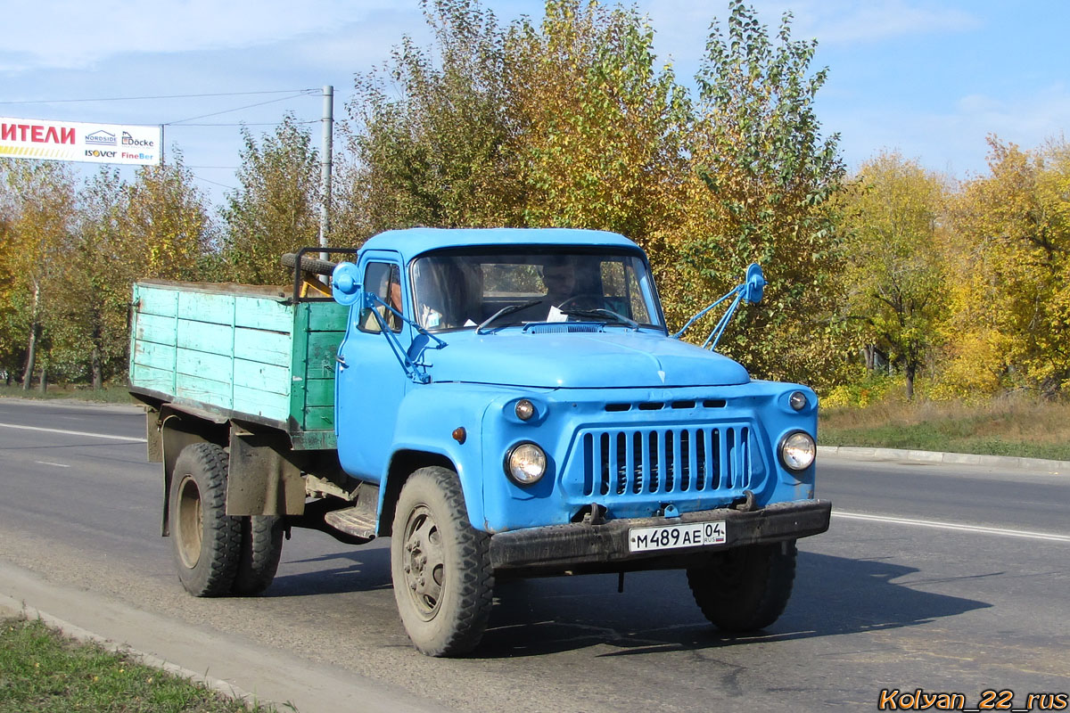 Алтай, № М 489 АЕ 04 — ГАЗ-52-04