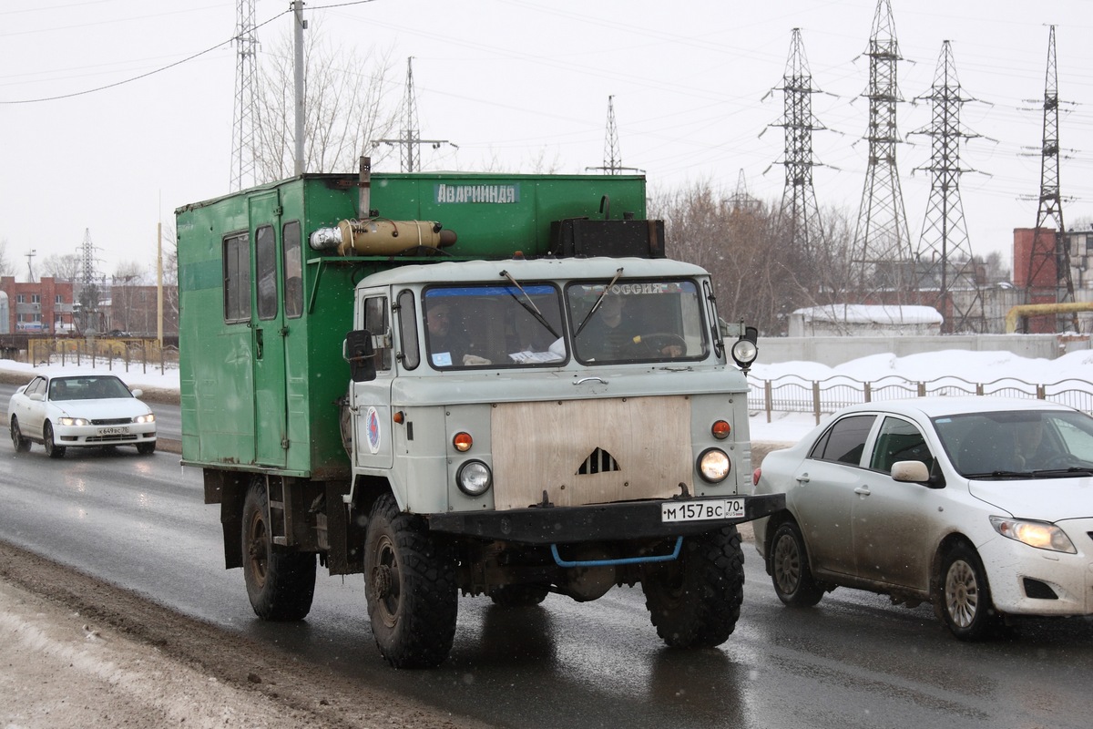 Томская область, № М 157 ВС 70 — ГАЗ-66-11