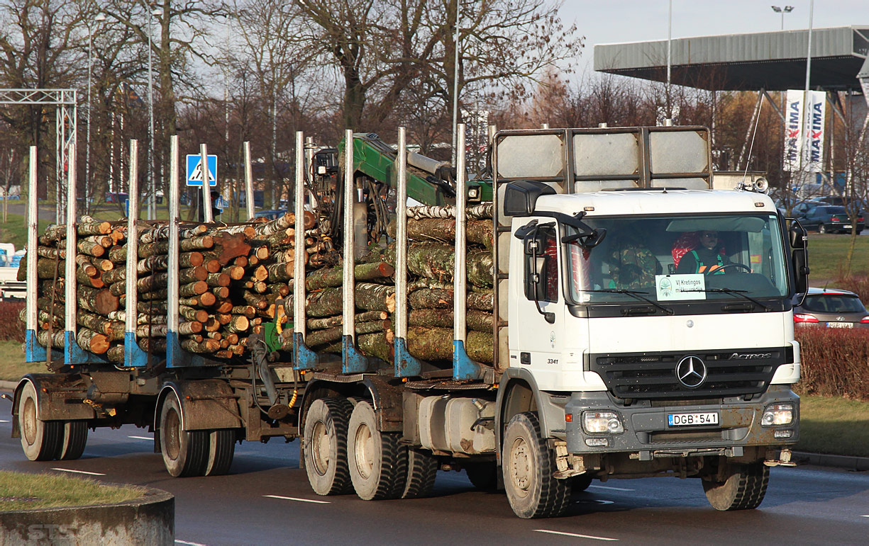 Литва, № DGB 541 — Mercedes-Benz Actros ('2003) 3341