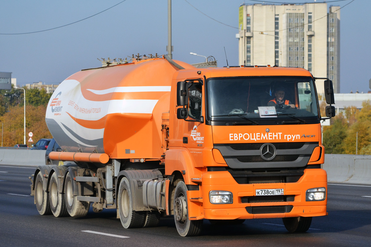 Москва, № К 738 ОЕ 197 — Mercedes-Benz Axor 1835