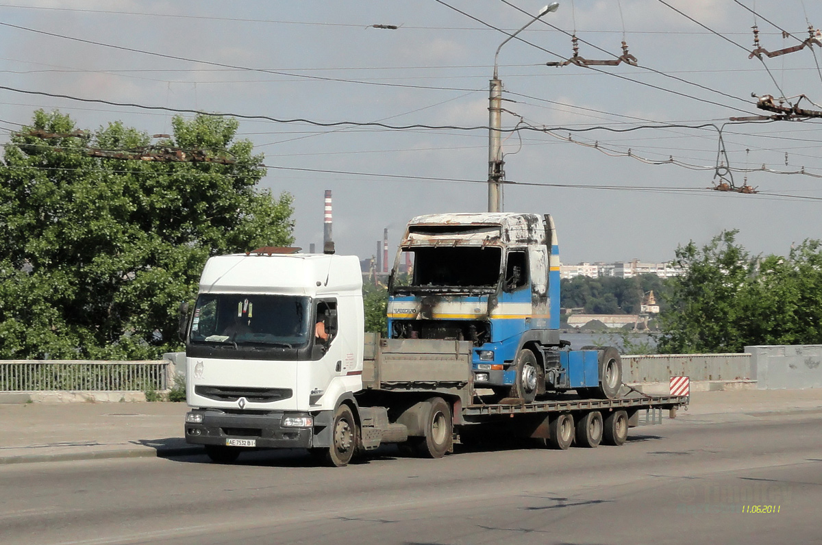 Днепропетровская область, № АЕ 7532 ВІ — Renault Premium ('1996)