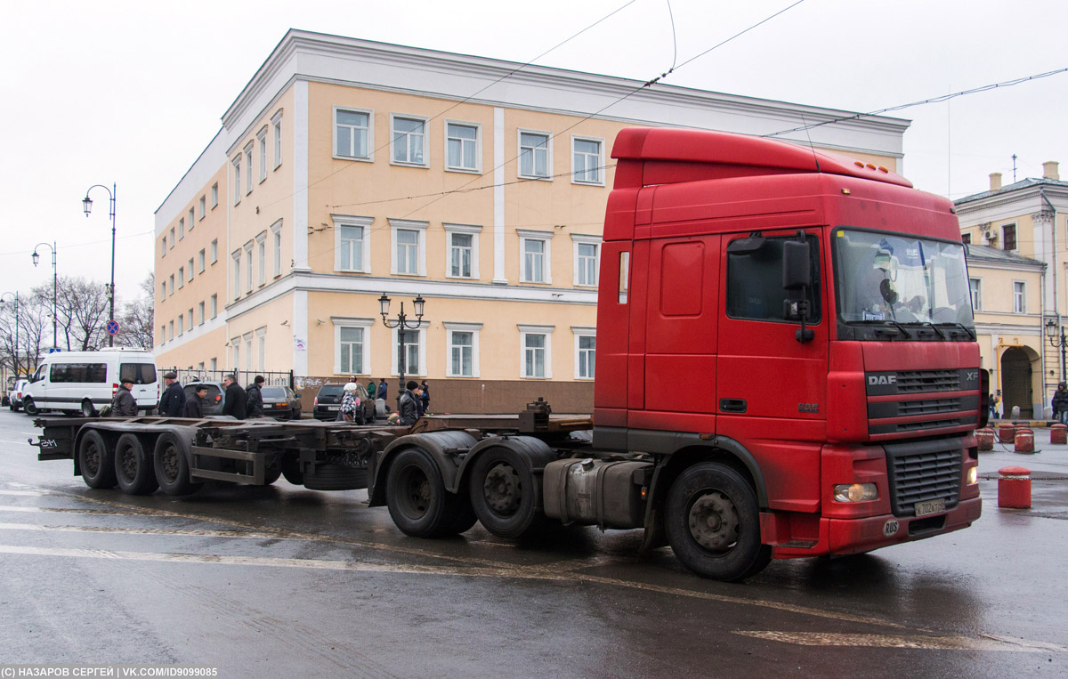 Курская область, № К 702 КТ 46 — DAF XF95 FTG