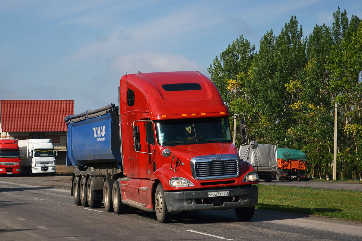 Белгородская область, № Р 037 ТТ 31 — Freightliner Columbia