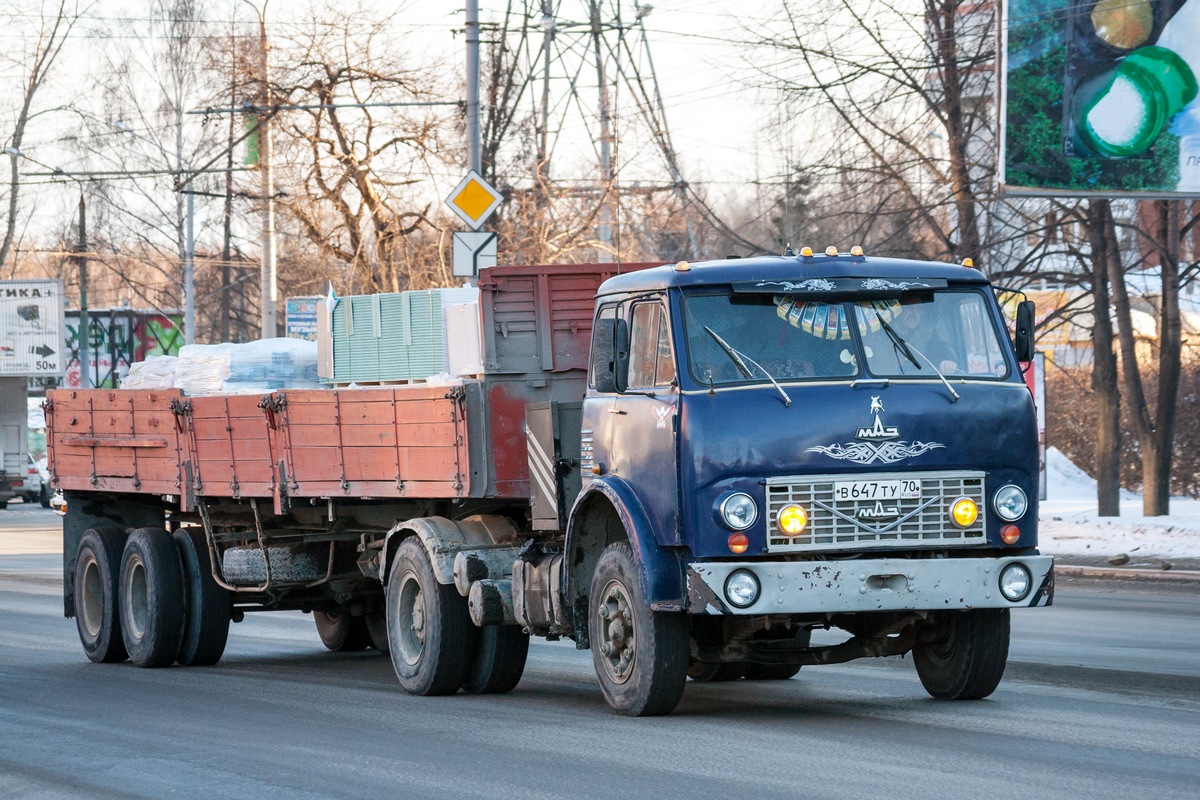 Томская область, № В 647 ТУ 70 — МАЗ-5549