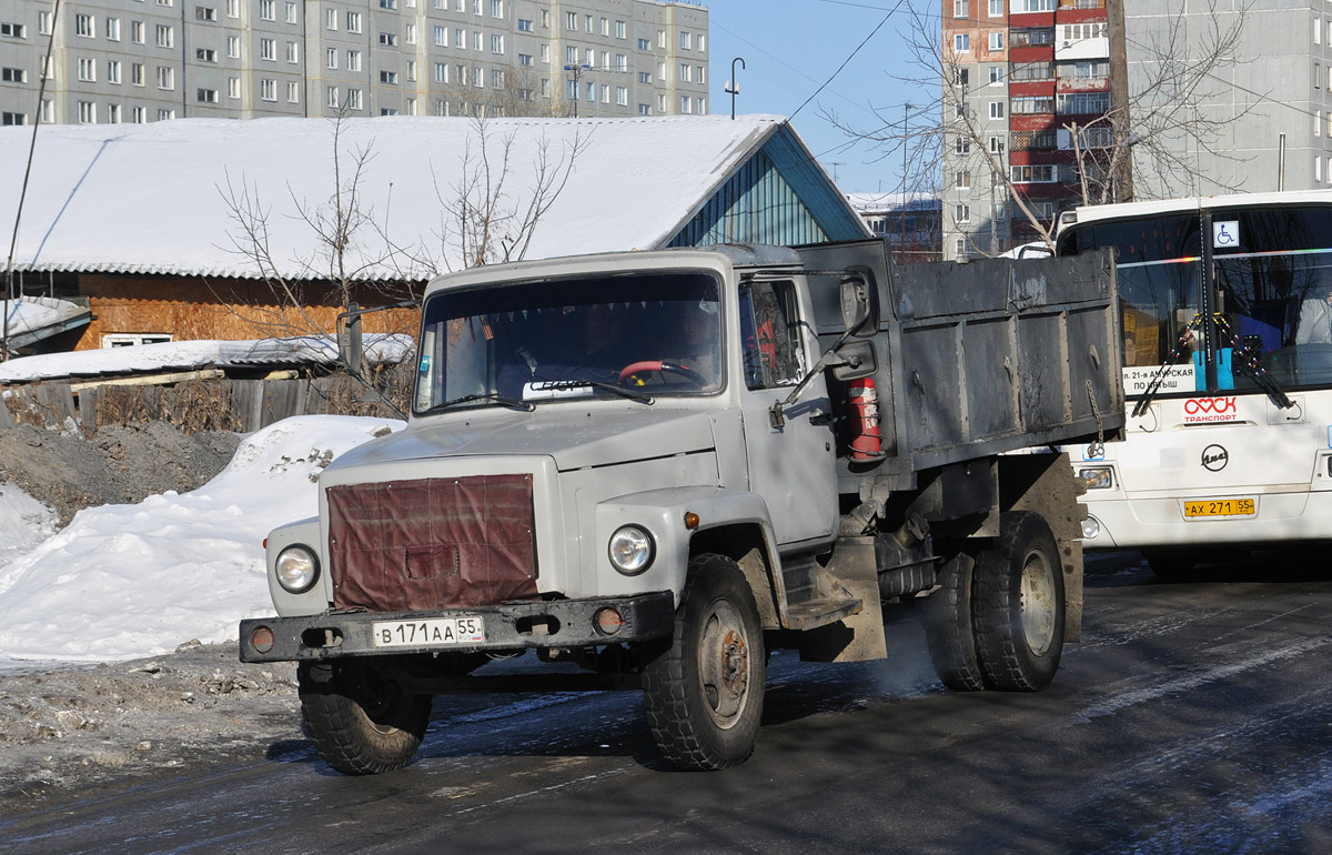 Омская область, № В 171 АА 55 — ГАЗ-33072