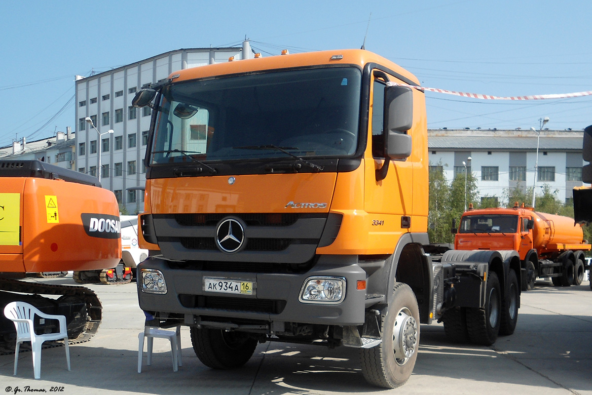 Саха (Якутия), № АК 934 А 16 — Mercedes-Benz Actros '09 3341 [Z9M]