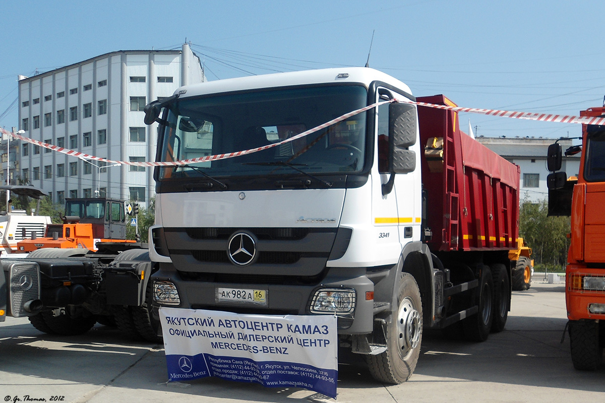 Саха (Якутия), № АК 982 А 16 — Mercedes-Benz Actros '09 3341 [Z9M]