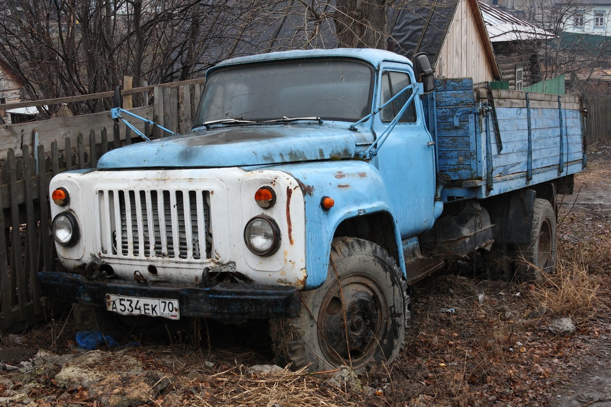 Томская область, № А 534 ЕК 70 — ГАЗ-53-12