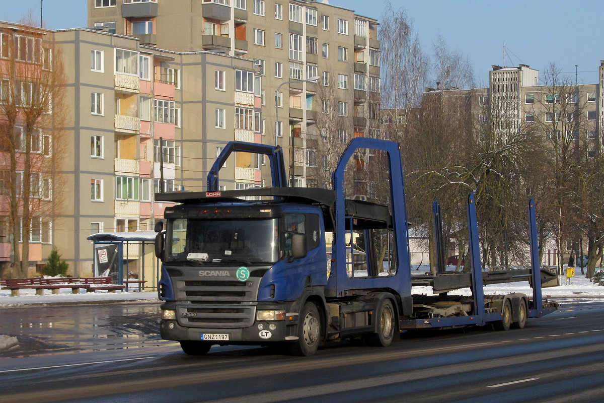 Литва, № GNZ 197 — Scania ('2004) P340