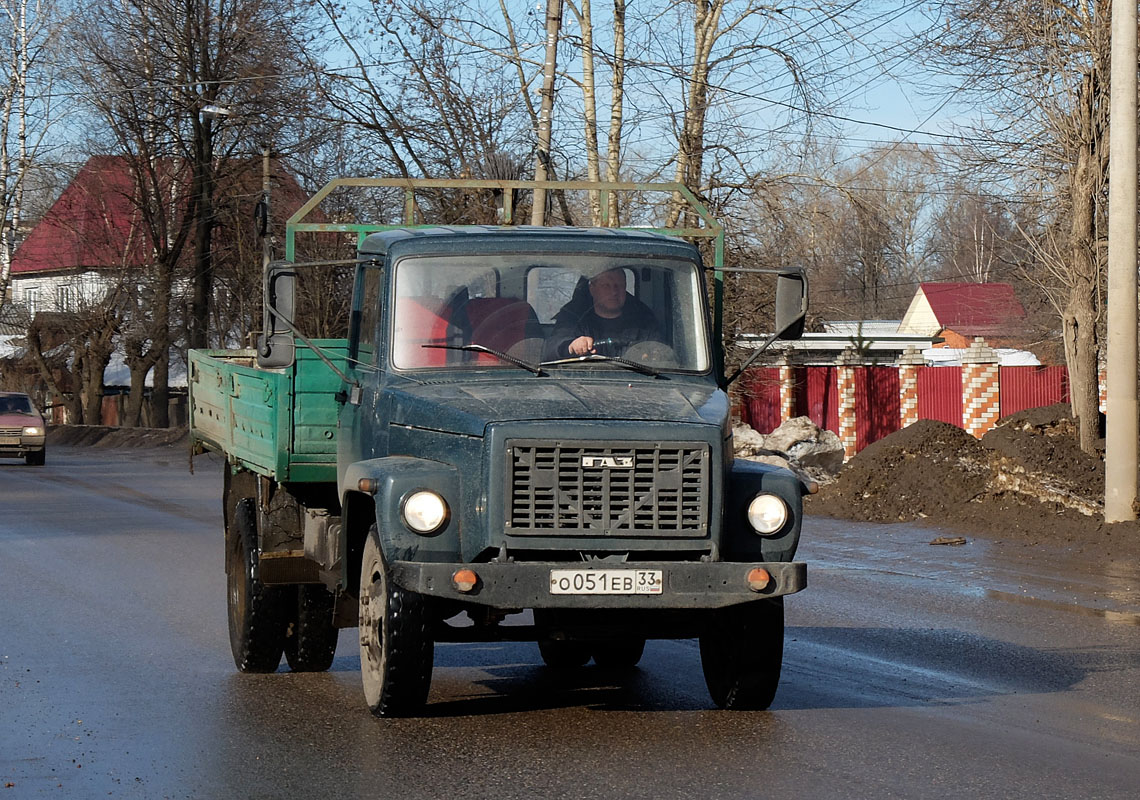 Владимирская область, № О 051 ЕВ 33 — ГАЗ-3307