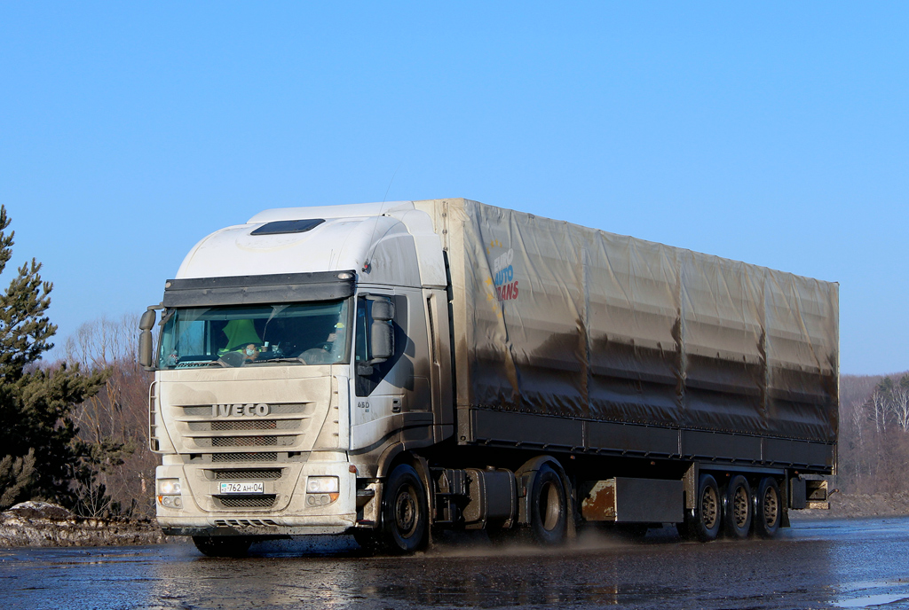 Актюбинская область, № 762 АН 04 — IVECO Stralis ('2007) 450