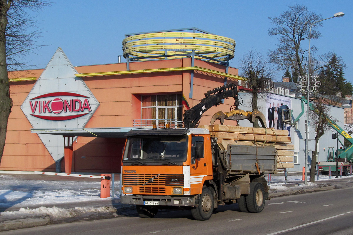 Литва, № GEZ 894 — Volvo FL7