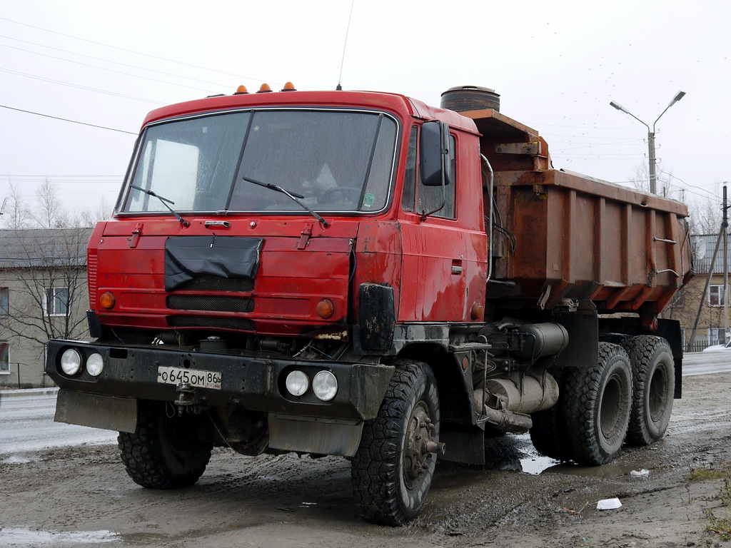 Ханты-Мансийский автоном.округ, № О 645 ОМ 86 — Tatra 815 S1 A