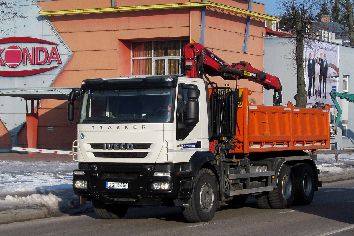 Литва, № GGF 456 — IVECO Trakker ('2007)