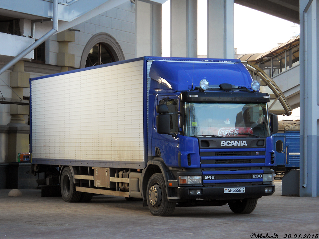 Витебская область, № АЕ 3996-2 — Scania ('1996) P94D