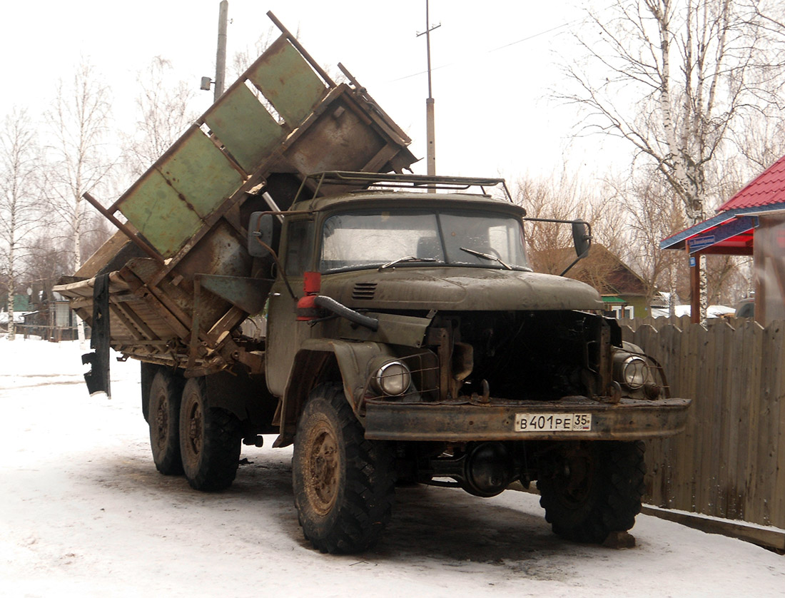 Вологодская область, № В 401 РЕ 35 — ЗИЛ-131