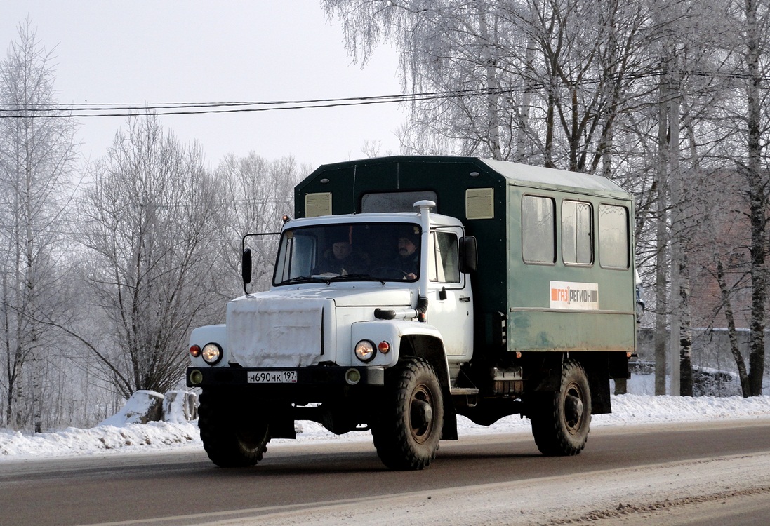 Москва, № Н 690 НК 197 — ГАЗ-33081 «Садко»