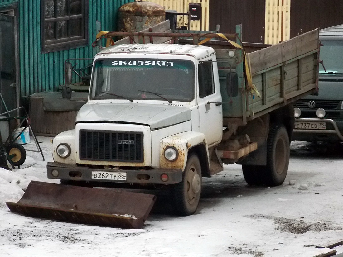 Вологодская область, № В 262 ТУ 35 — ГАЗ-3307