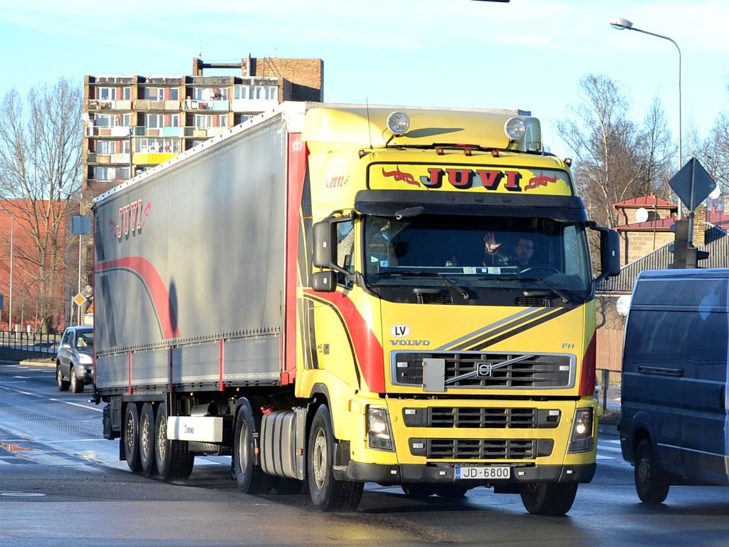 Латвия, № JD-6800 — Volvo ('2002) FH12.440