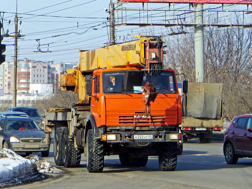 Кировская область, № Н 222 НТ 43 — КамАЗ-43118-15 [43118R]