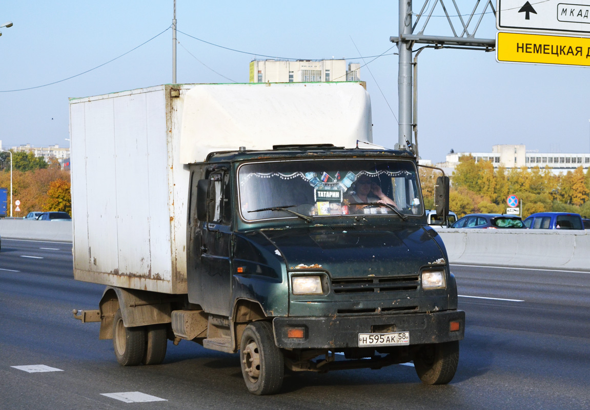 Пензенская область, № Н 595 АК 58 — ЗИЛ-5301ЮО "Бычок"