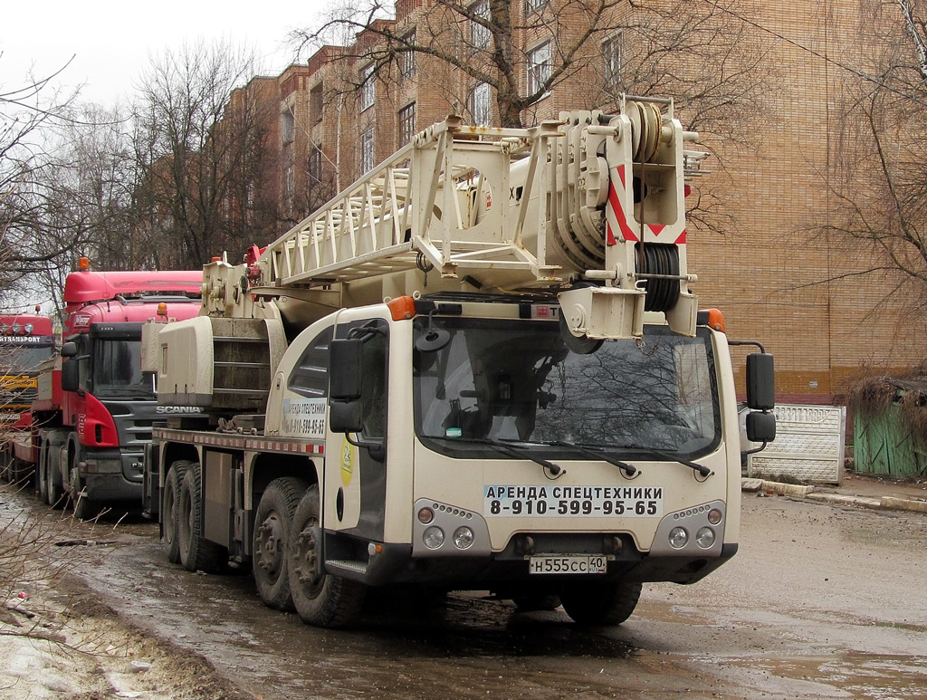 Калужская область, № Н 555 СС 40 — Terex / Demag