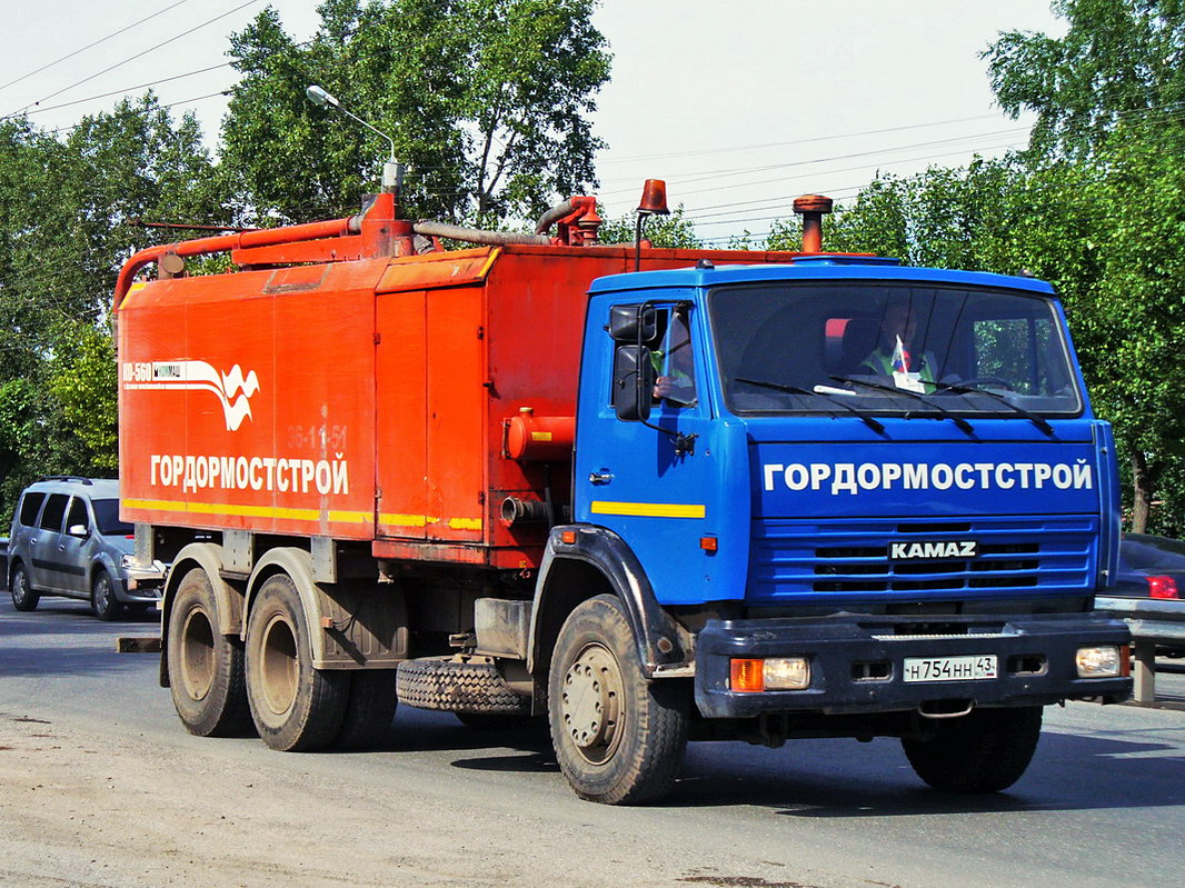 Кировская область, № Н 754 НН 43 — КамАЗ-65115-62