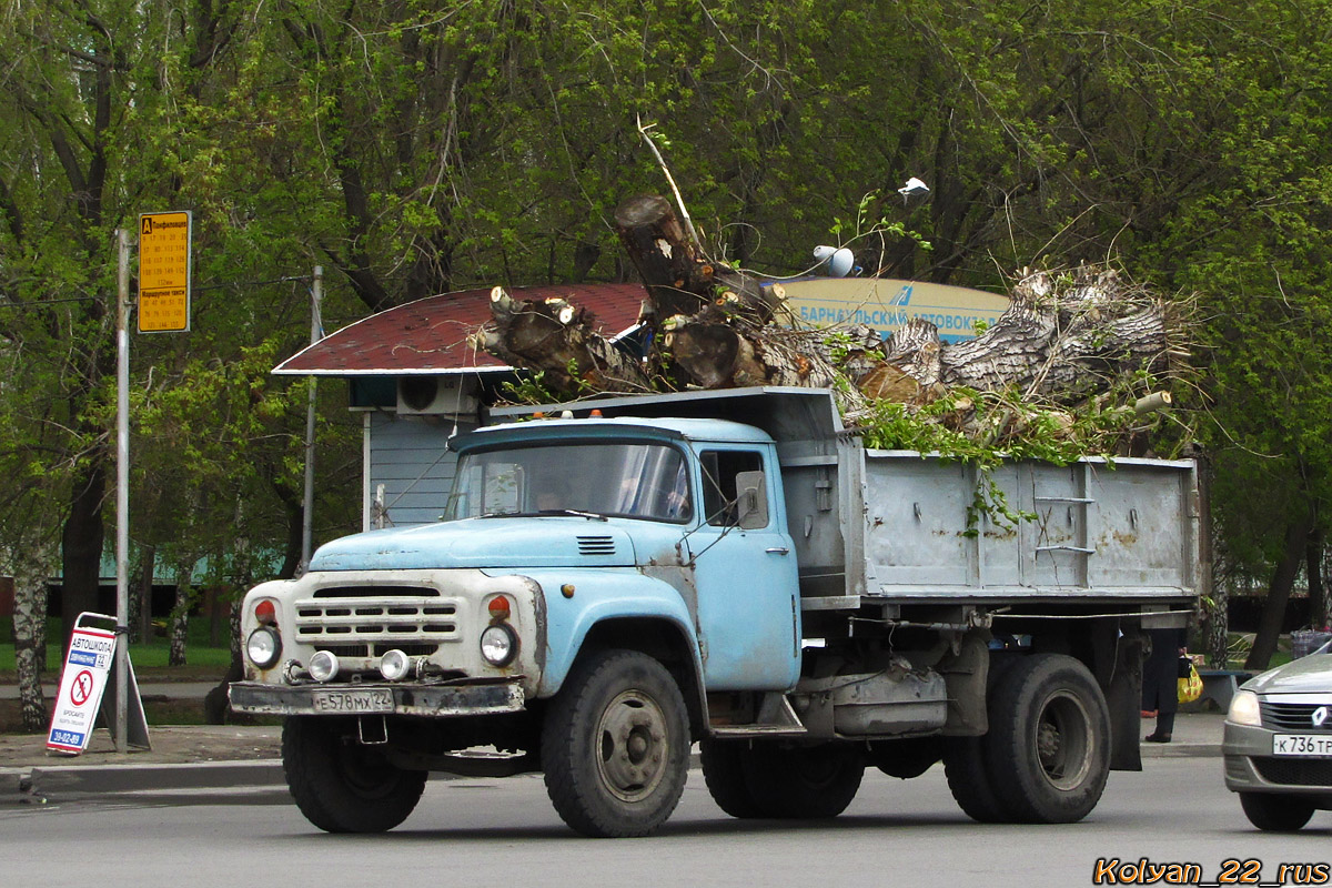 Алтайский край, № Е 578 МХ 22 — ЗИЛ-130Б2