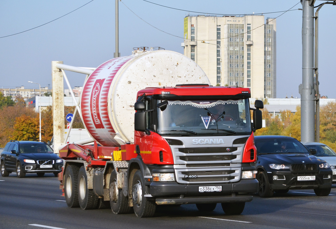 Московская область, № О 338 ЕХ 750 — Scania ('2011) P400