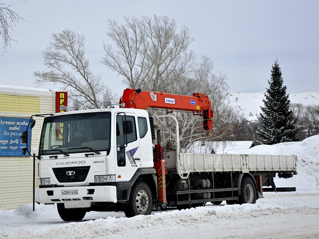 Алтайский край, № Х 204 ТЕ 22 — Daewoo Novus