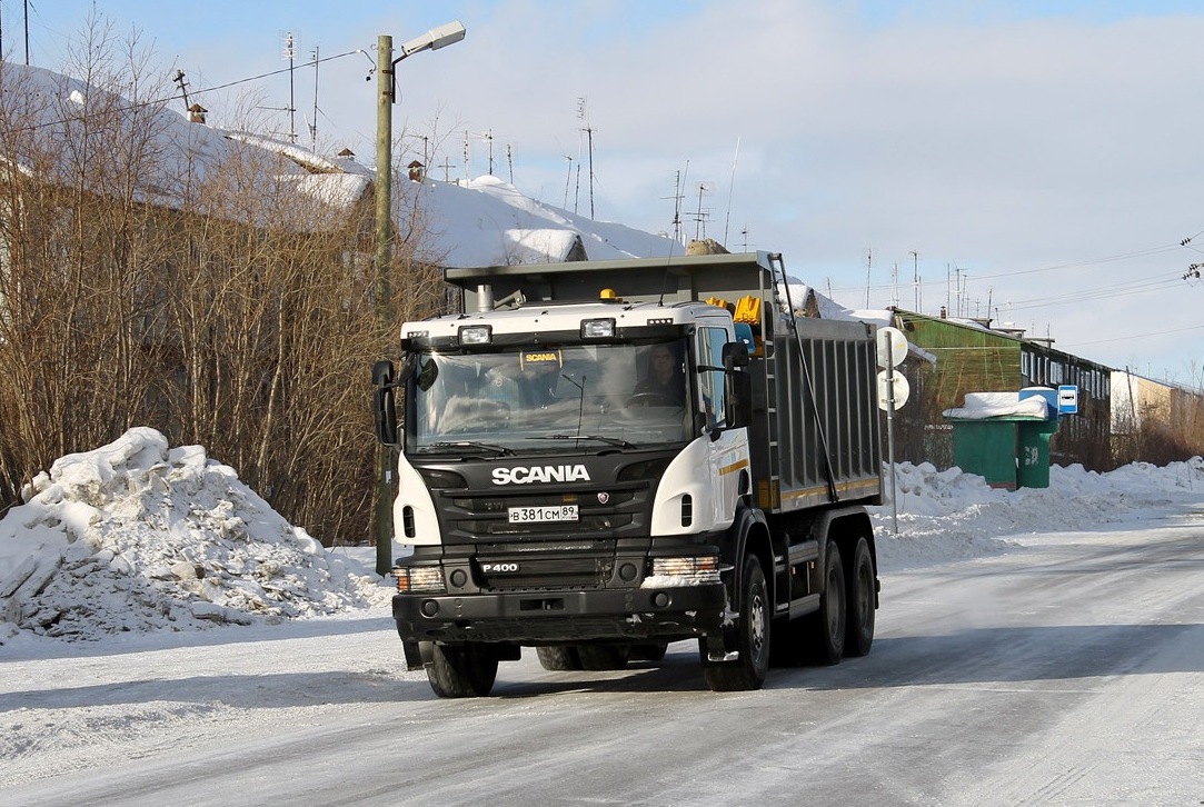 Москва, № В 381 СМ 89 — Scania ('2011) P400