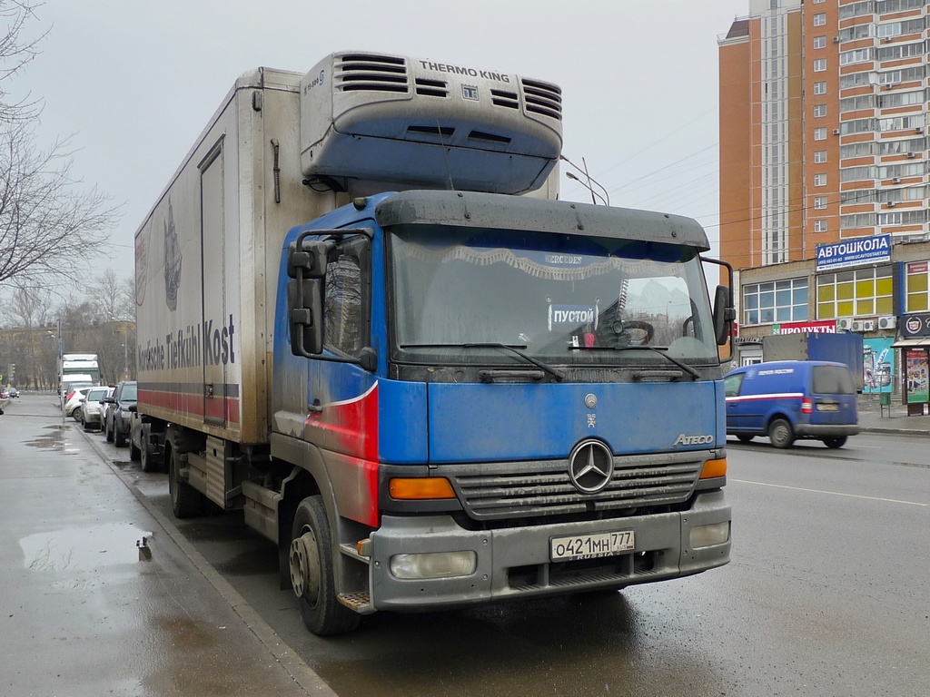 Москва, № О 421 МН 777 — Mercedes-Benz Atego (общ.м)