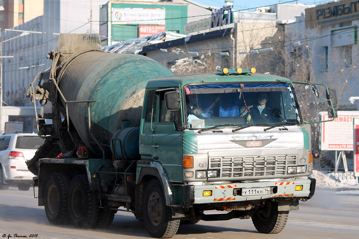 Саха (Якутия), № У 111 КН 14 — Hino FS