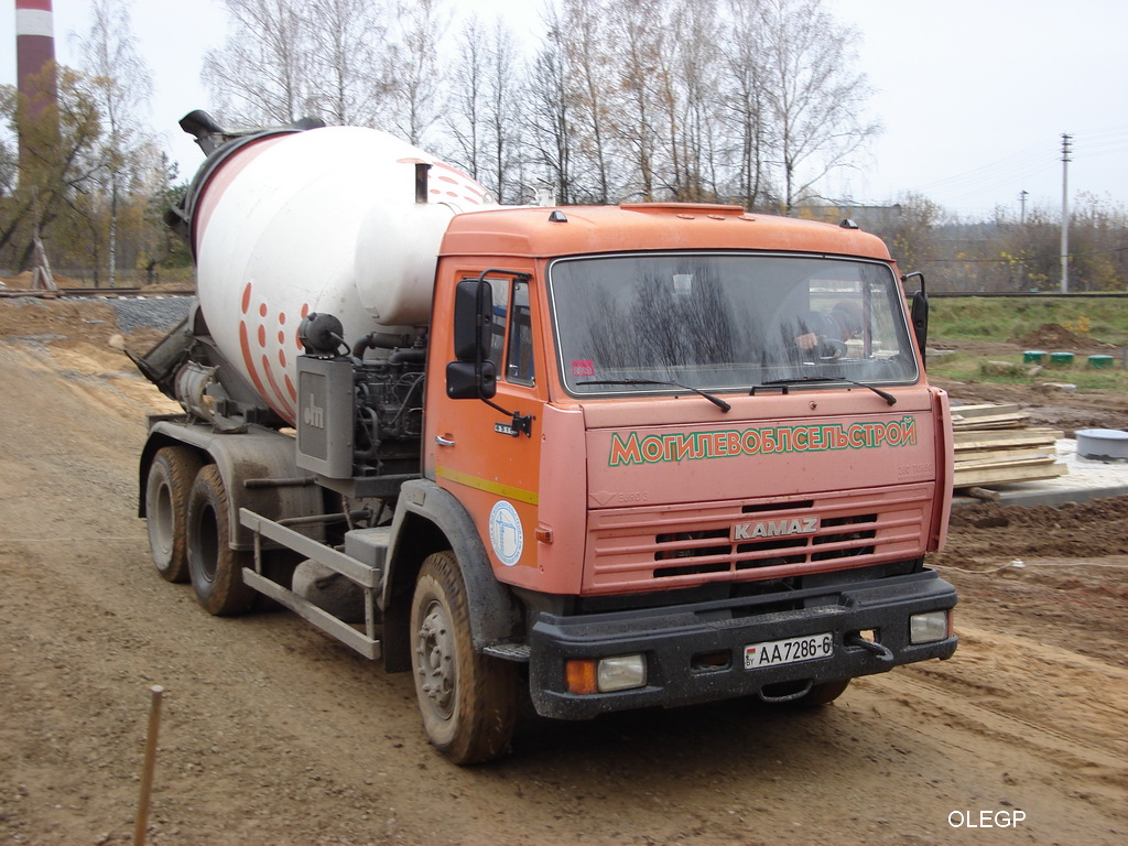 Могилёвская область, № АА 7286-6 — КамАЗ-65115 (общая модель)