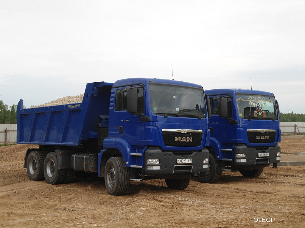 Могилёвская область, № АЕ 2318-6 — MAN TGS ('2007) 33.400