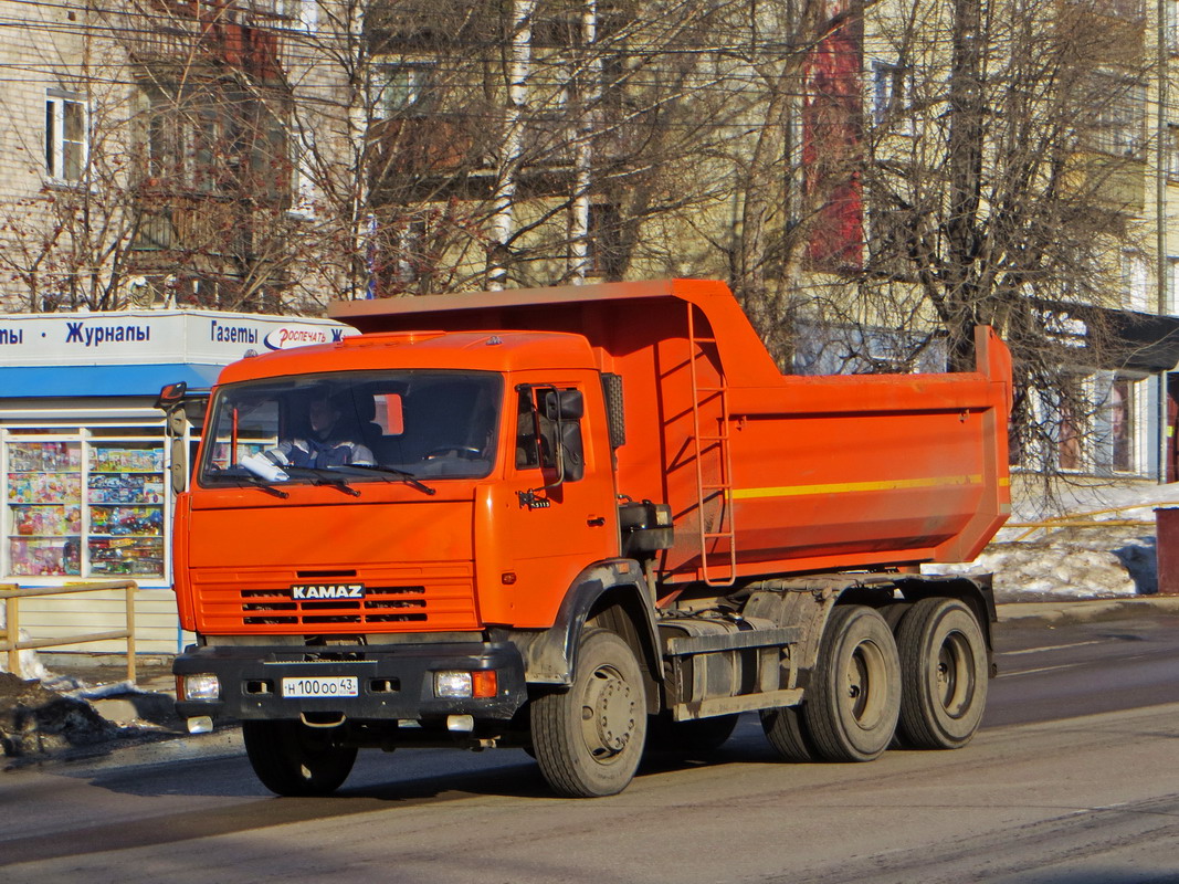 Кировская область, № Н 100 ОО 43 — КамАЗ-65115-62