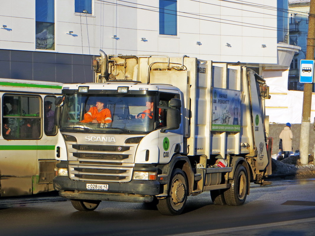 Кировская область, № С 028 ОЕ 43 — Scania ('2011) P230