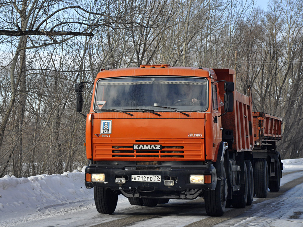 Алтайский край, № А 712 РВ 22 — КамАЗ-65115-62