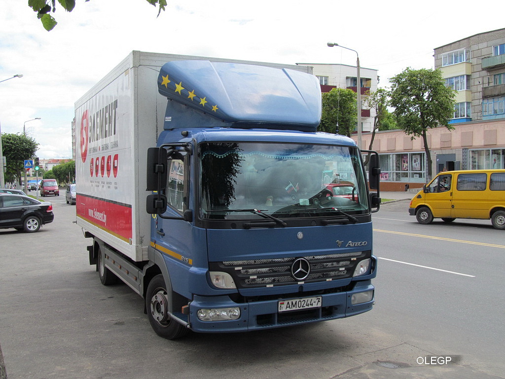 Минск, № АМ 0244-7 — Mercedes-Benz Atego 815