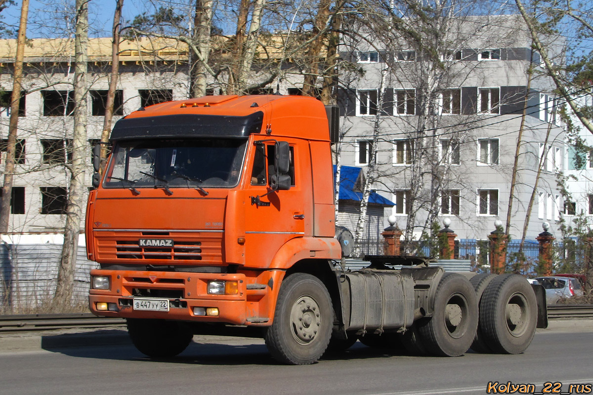 Алтайский край, № В 447 УУ 22 — КамАЗ-6460 [646000]