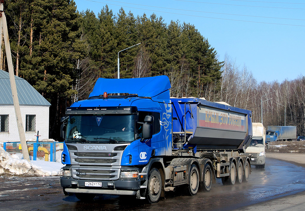 Рязанская область, № У 262 РТ 62 — Scania ('2011) P400