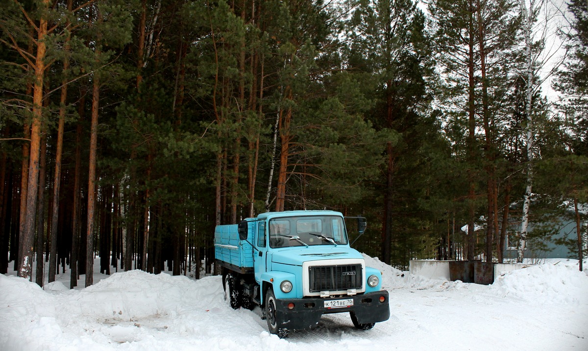 Томская область, № К 121 ВЕ 70 — ГАЗ-3307