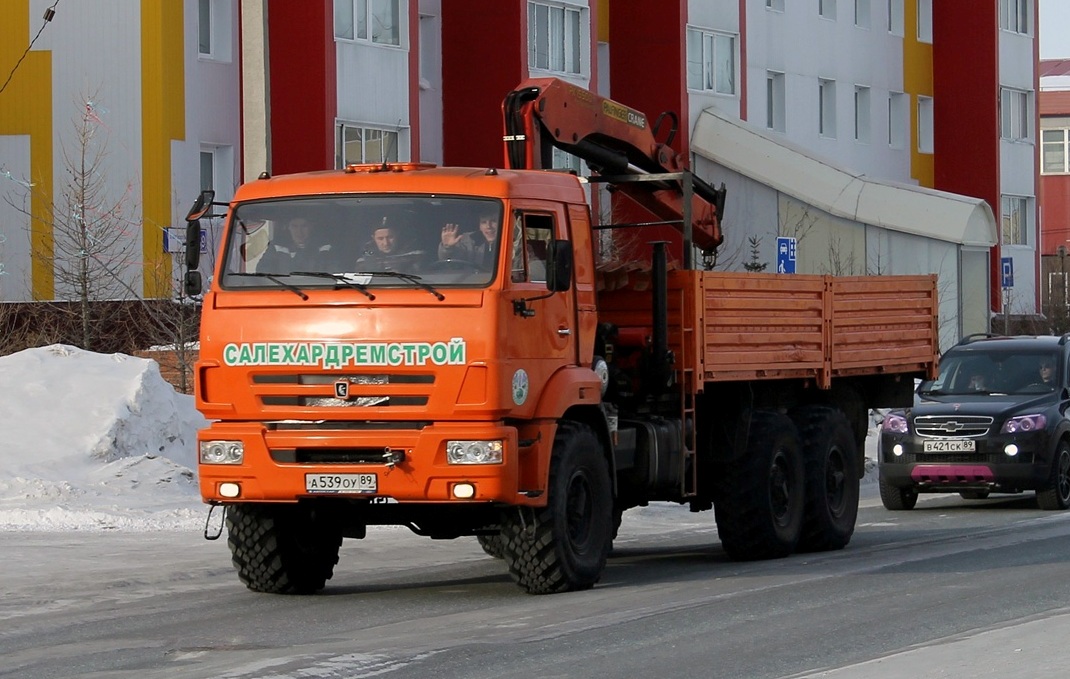 Ямало-Ненецкий автоном.округ, № А 539 ОУ 89 — КамАЗ-43118-24