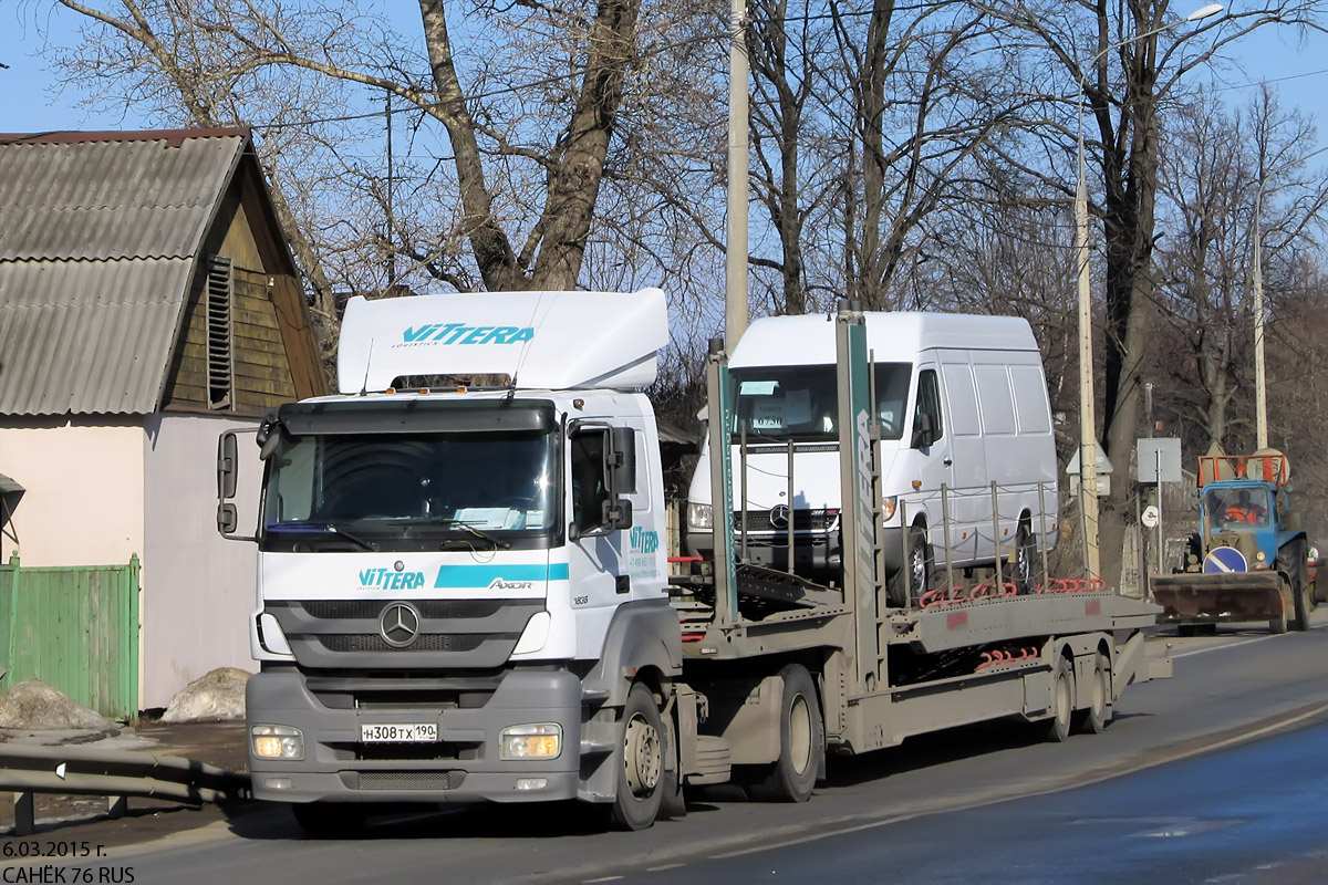 Московская область, № Н 308 ТХ 190 — Mercedes-Benz Axor 1835