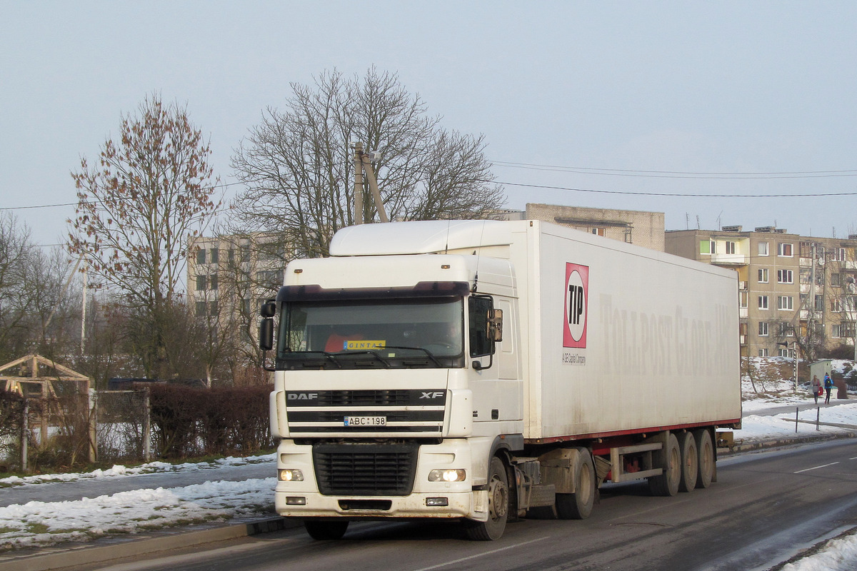 Литва, № ABC 198 — DAF XF95 FT