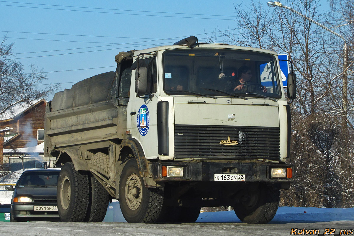 Алтайский край, № К 163 СУ 22 — МАЗ-5551 [555100]