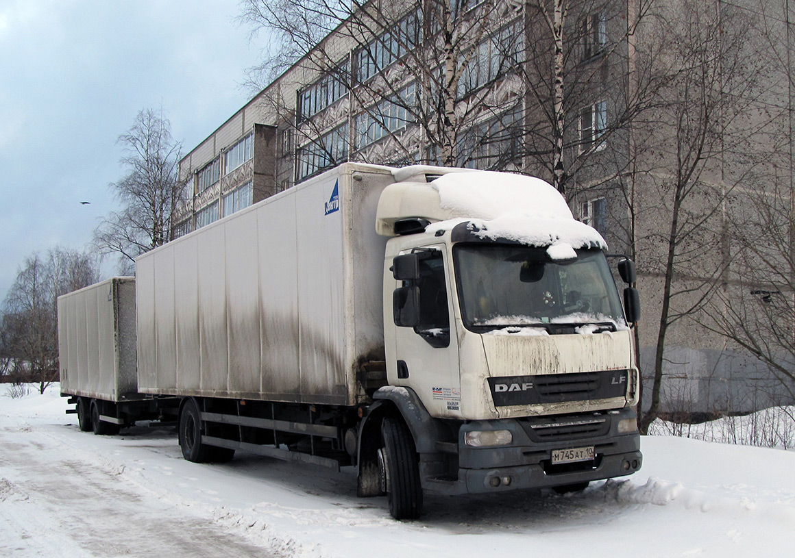 Карелия, № М 745 АТ 10 — DAF LF55 FA