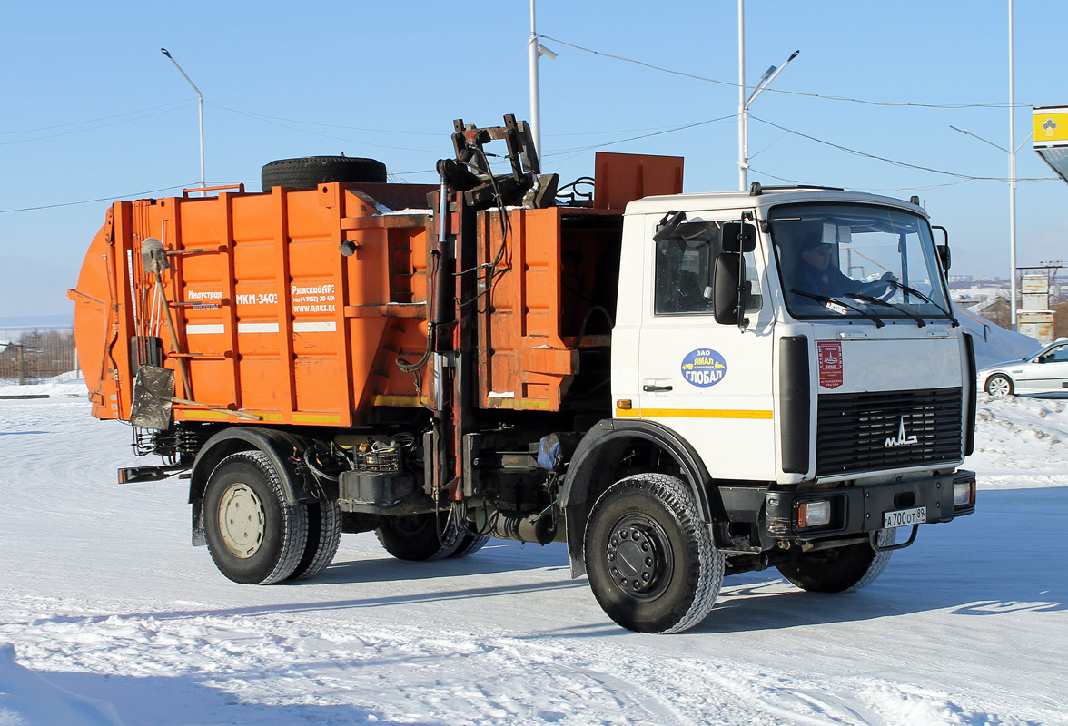 Ямало-Ненецкий автоном.округ, № А 700 ОТ 89 — МАЗ-5337A2