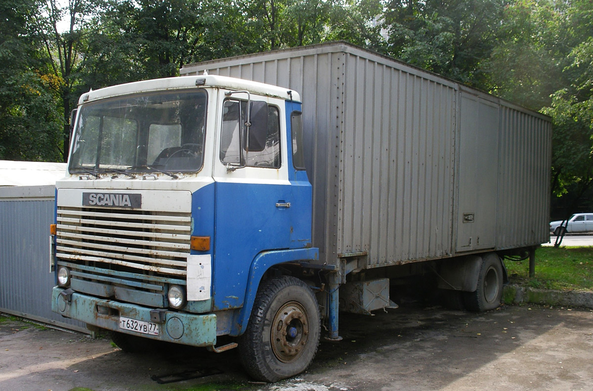 Москва, № Т 632 УВ 77 — Scania (I) (общая модель)