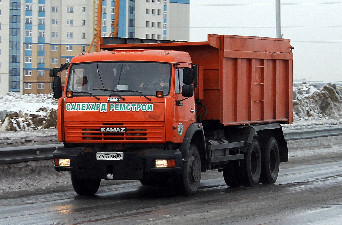 Ямало-Ненецкий автоном.округ, № У 437 ВМ 89 — КамАЗ-65115-62